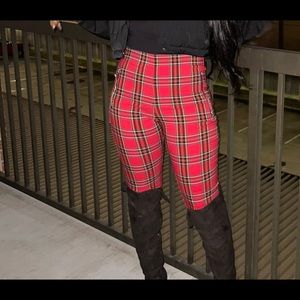 Plaid pants